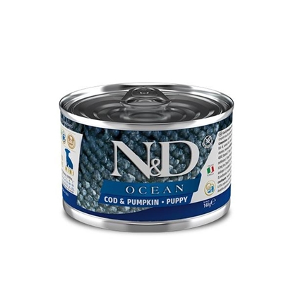 Picture of N&D Ocean canine COD & PUMPKIN PUPPY MINI WET FOOD